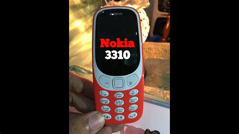 Nokia 3310 Unboxing Hands On Warm Red Youtube
