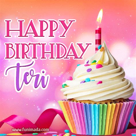 Happy Birthday Teri Lovely Animated 