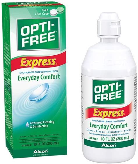 Opti Free Express Multi Purpose Disinfecting Solution With Lens Case