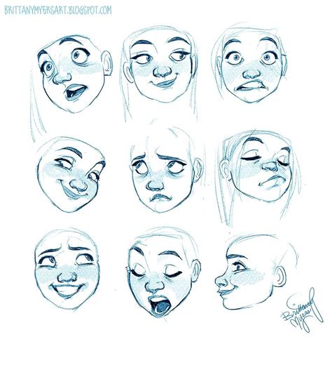Facial Expressions Drawing Expressions Drawing People Drawings