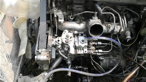 Toyota 2c Diesel Pump Easy Fitting Toyota 2c Engine Youtube