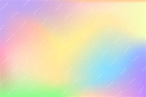 Premium Vector Modern Pastel Rainbow Background Translucent Gradient
