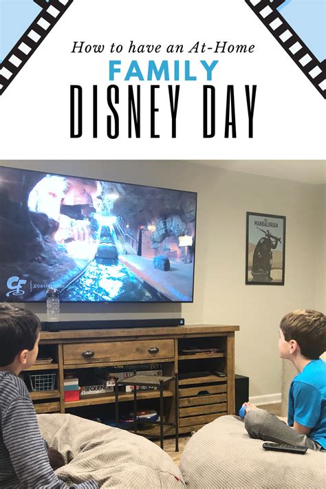 Disney Experience At Home Ideas When You Cant Go To Disney Parks