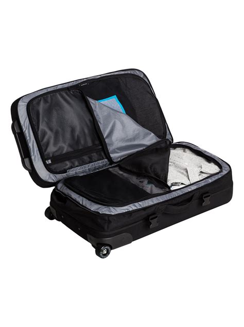 New Reach 100l Extra Large Wheeled Suitcase Eqybl03139 Quiksilver