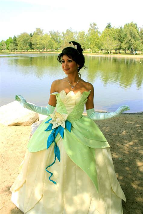 The princess and the frog | diy princess tiana crown. Frog Princess Lily Pad Dress - True Enchantment Entertainment | Princess tiana costume, Disney ...