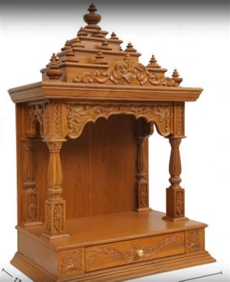 How To Design An Elegant Wooden Mandir For Home Techwarta