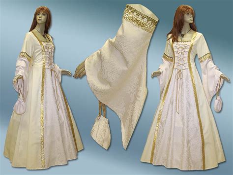 Oder du wurdest als trauzeugin oder brautjungfer auserwählt? Mittelalter Schneiderei - Heiraten mit Stil