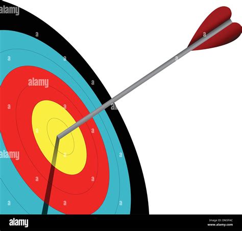 Archery Illustration Stock Vector Images Alamy