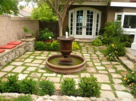 If you don't use enough plants, your landscape will look a bit scarce and disconnected. Beautiful Grassless Backyard Landscaping Ideas Do-it-yourself landscaping doesn (With images ...