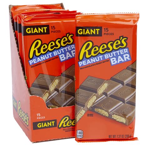 Reeses Peanut Butter Giant Bar 65 Oz