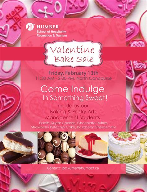 Valentine Bake Sale Flyer Template Free 9 Magnificent Formats
