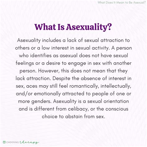 what does it mean to be asexual