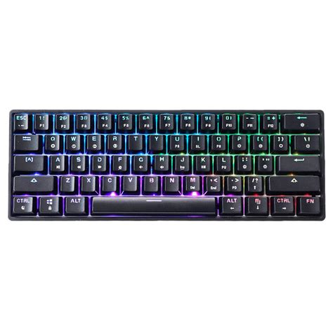 24shopz Geek Customized Gk61 Mechanical Keyboard 61 Keys Hot Swappable