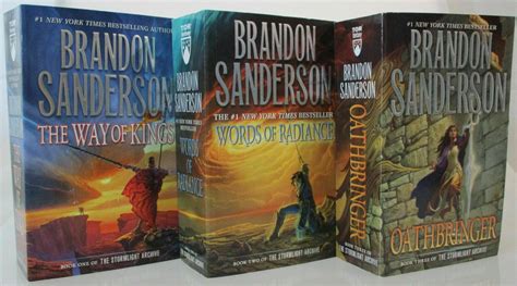 Stormlight Archive BOOK SET The Way Of Kings Words Of Radiance Oathbringer The Stormlight