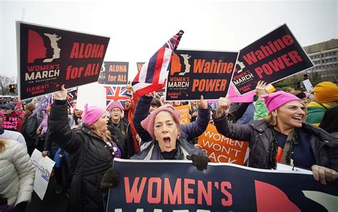 Sunday, november 19, 2017 | 8:30am. Hawaii marchers 2017 Womens March Washington DC2 ...