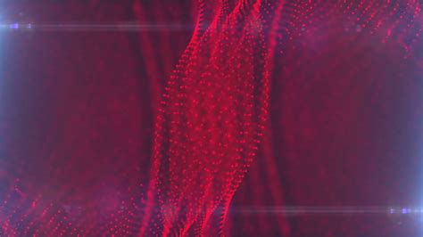 Abstract Red Particle Looped Background 06 Stock Motion Graphics Sbv
