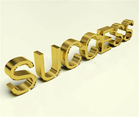 Success Text As Symbol Of Winning And Victory Stock Photo Image 22382930