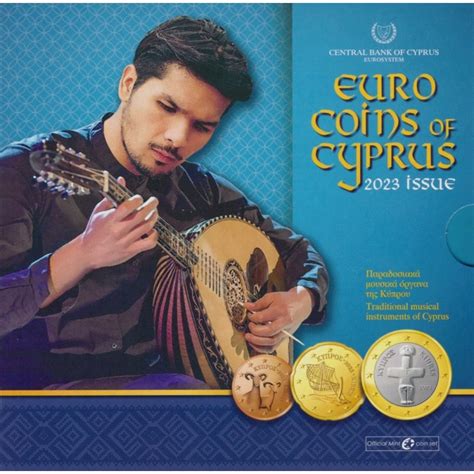 Eurocoin Eurocoins Cyprus 2023 Set Of Coins Bu