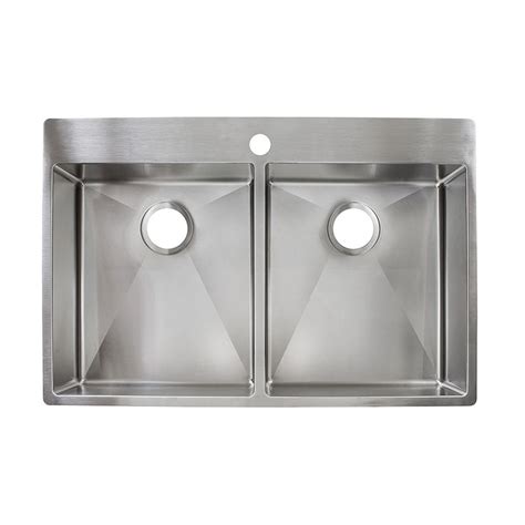 Stainless steel sinks are durable, easy to maintain, and a great way to add function and style to any kitchen. Shop Franke Fast-in 33.5-in x 22.5-in Stainless Steel ...