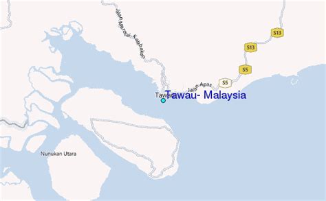 Tawau Malaysia Tide Station Location Guide