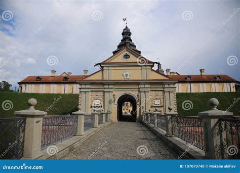 Belarusian Tourist Landmark Attraction Nesvizh Castle Nesvizh
