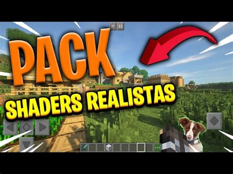 Pack Pacote De Texturas Shaders Super Realistas Para Minecraft Pe