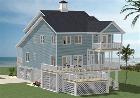 Styles include narrow coastal lot, mediterranean, modern contemporary our collection of unique beach house plans enhances the ocean lifestyle with contemporary architectural details such as waterfront facing. Five Bedroom Beach Cottage | Cottage house plans, House ...