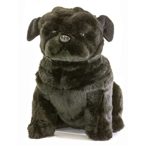 Oreo Black Pug Size 26cm1025″ Bocchetta Plush Toys Furtastic