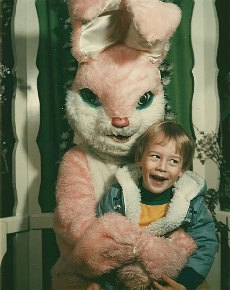 21 Terrifying Easter Bunny Pictures From Back In The Day