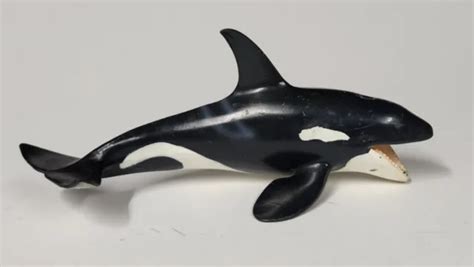 2004 Schleich Orcakiller Whale 85 Pvc Figurine Item 14551 700