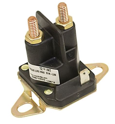 Lawn Mower Parts Home And Garden Genuine Mcculloch Ride On Mower Starter Solenoid Lawn Mowers