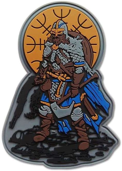 Vikings Morale Patch Pvc Valhalla Tactical Hook And Loop Etsy