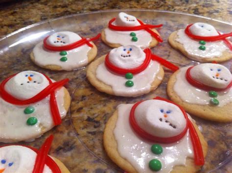 No colors from artificial sources and no high fructose corn syrup. Melted Snowman Cookies: Pre-made sugar cookies or ...