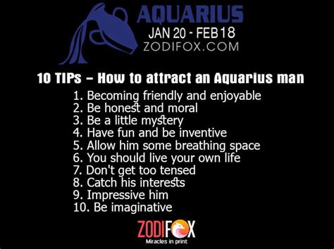 How To Attract An Aquarius Man 10 Great Tips To Seduce Him Easily