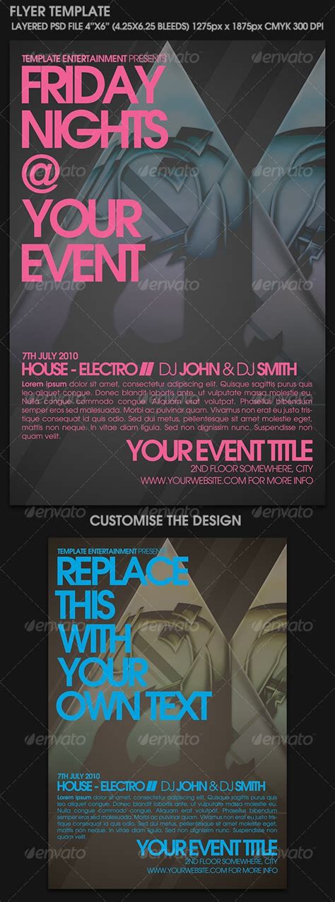 Contemporary Flyer Template By Sevenstyles Graphicriver