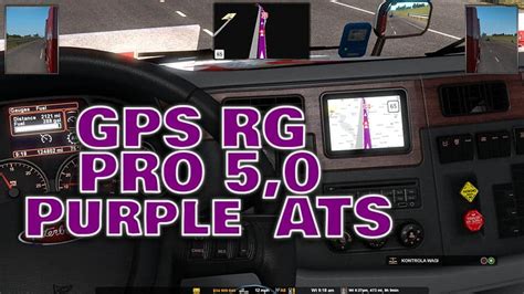 Gps Rg Pro Ats Purple V50 Mod Ats Mod American Truck Simulator Mod
