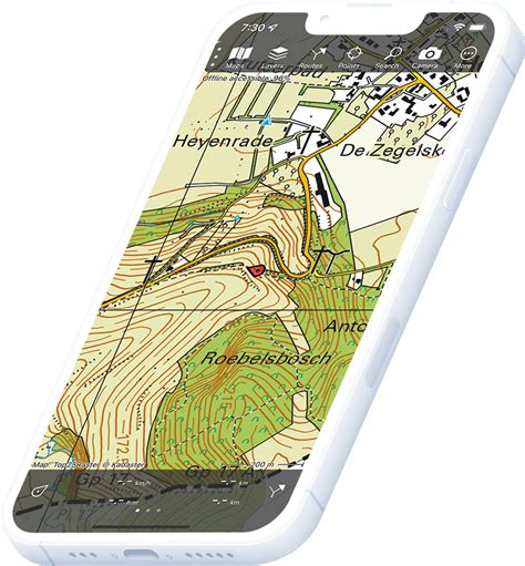 topographic map of the netherlands topo gps
