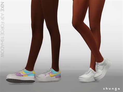 Shunga Nike Air Force 1 Shadow Sneakers The Sims 4