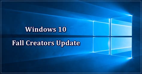 Windows 10 A Nova Actualização Fall Creators Update Chegou I Técnico