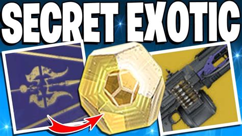Destiny 2 Secret New Exotic How To Get Hidden Loot New Haunted