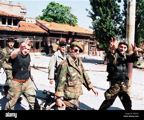 The War In The Former Yugoslavia Stock Photo Alamy