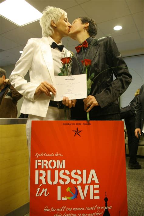Irina Fedotova Fet And Irina Shipitko Russian Lesbian Couple Just Married In Toronto Gays