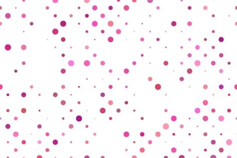 Seamless Pink Dot Pattern Illustration Par Davidzydd · Creative Fabrica