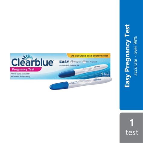 Clearblue Easy Pregnancy Test 1s Alpro Pharmacy