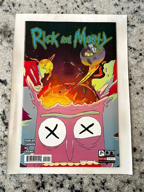 Rick And Morty 12 Nm Oni Press Comic Book Adult Swim Cartoon Network