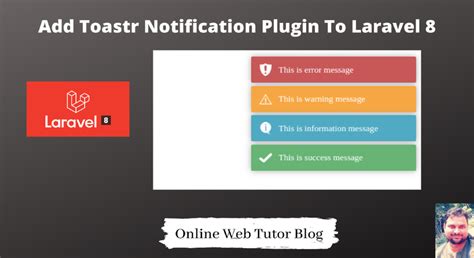 Toastr Jquery Notification Plugin To Laravel 8 Success Message