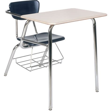 3000 Series Combo School Desk With Book Rack 18 Seat Height Schools In