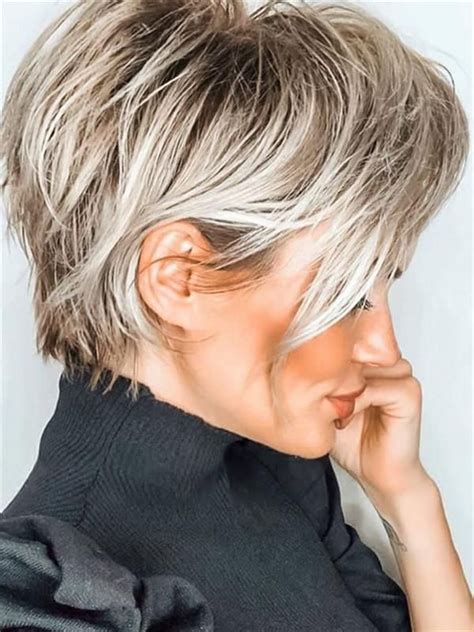 Stay Breezy Elegant And Unique Short Hair With Layers Short Hair Cuts