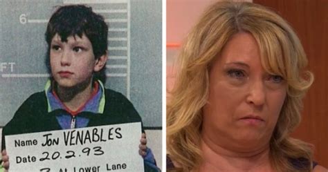 James Bulgers Mum Says Killer Jon Venables Should Remain Anonymous Starts At 60