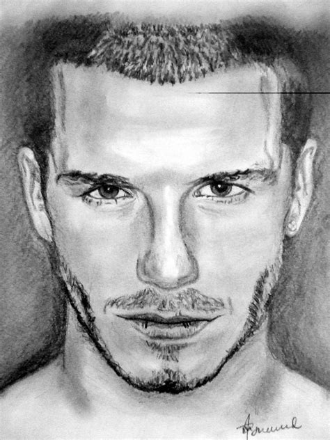 David Beckham Drawing By Jordanh17 On DeviantArt